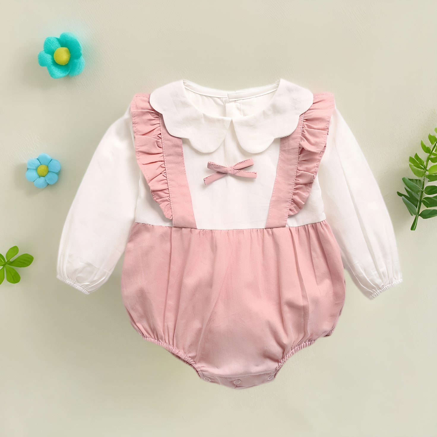 Baby Clothing Pk - Sanlutoz princesa bebê meninas algodão bodysuits