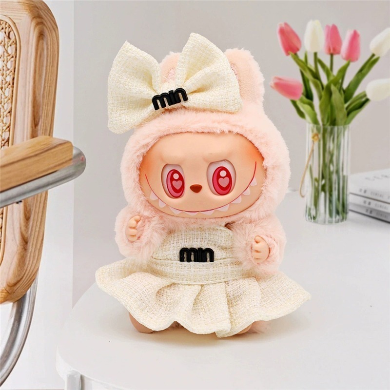 15 17cm para boneca labubu cor - Baby Clothing Us avaliação e preço