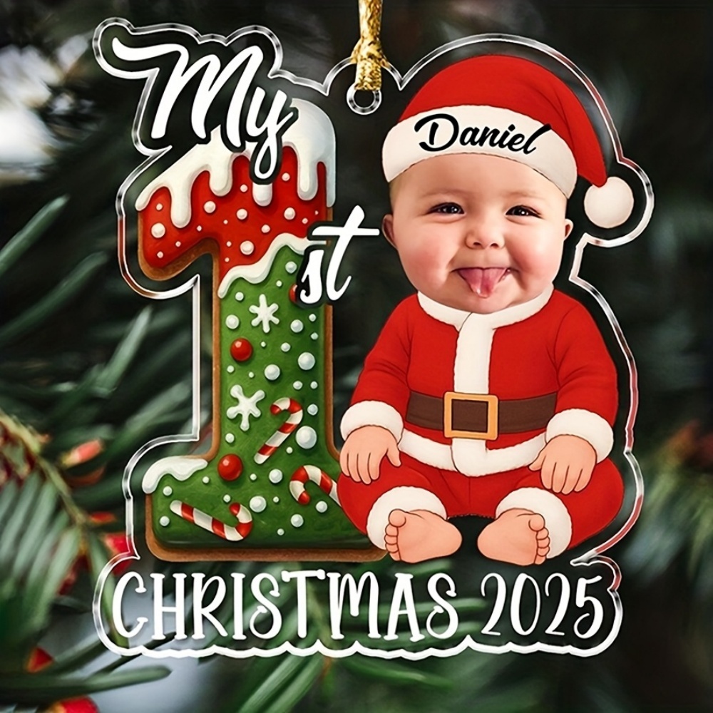 Enfeite de Acrílico Personaliz - Baby Clothing Keepsake avaliação e preço