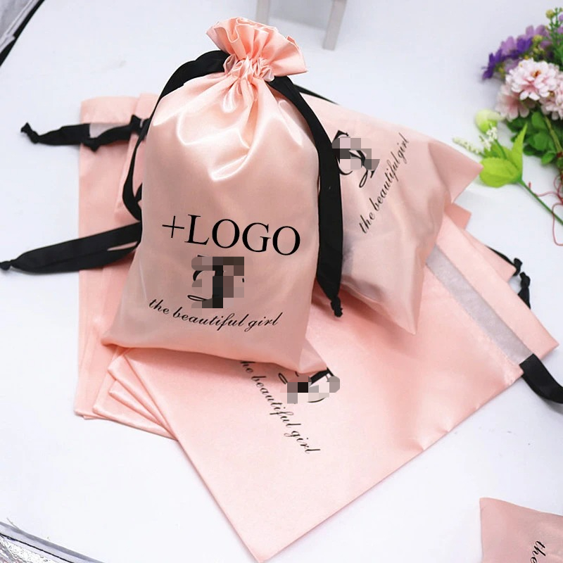 20 pces bebê rosa cetim seda b - Baby Clothing Logo avaliação e preço