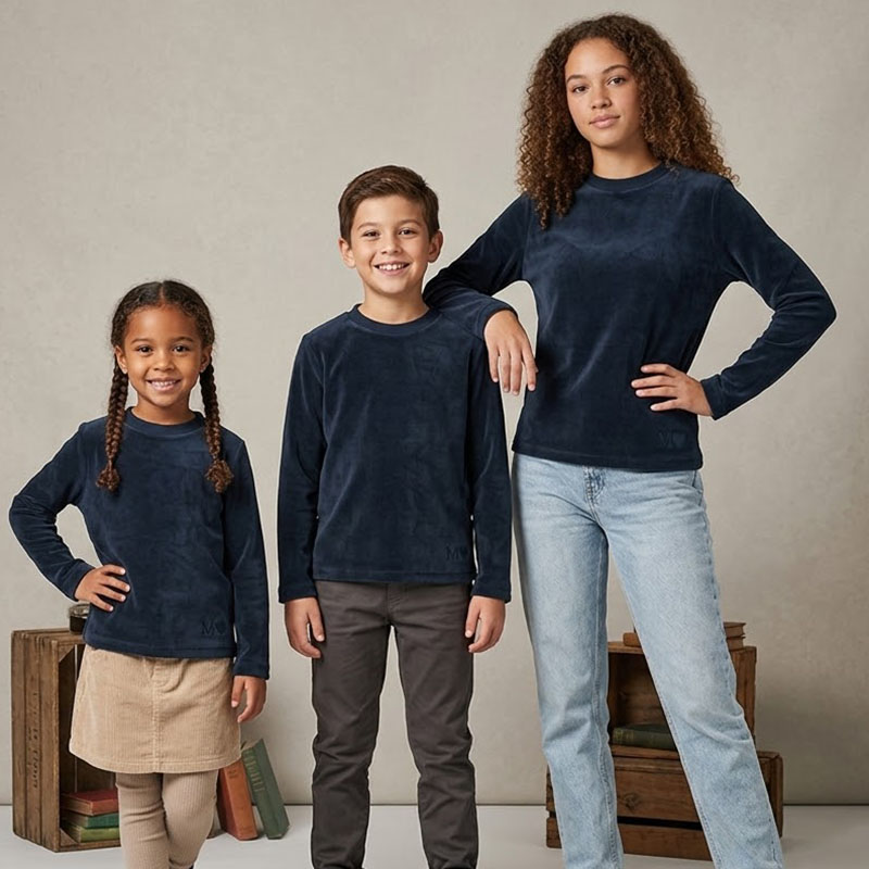 Camisa Infantil Azul Marinho E - Baby Clothing Logo avaliação e preço