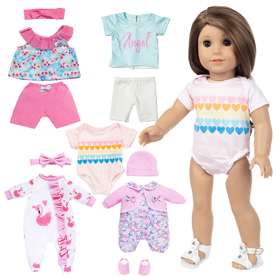 Roupas para bonecas de 18 pole - Baby Clothing Us avaliação e preço